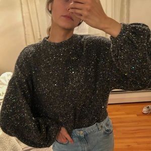 ZARA Glitter Sweater